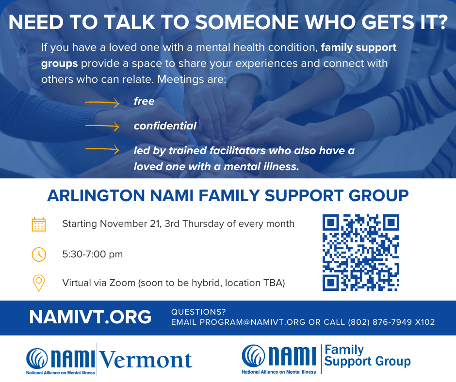 nami vermont connection support group training